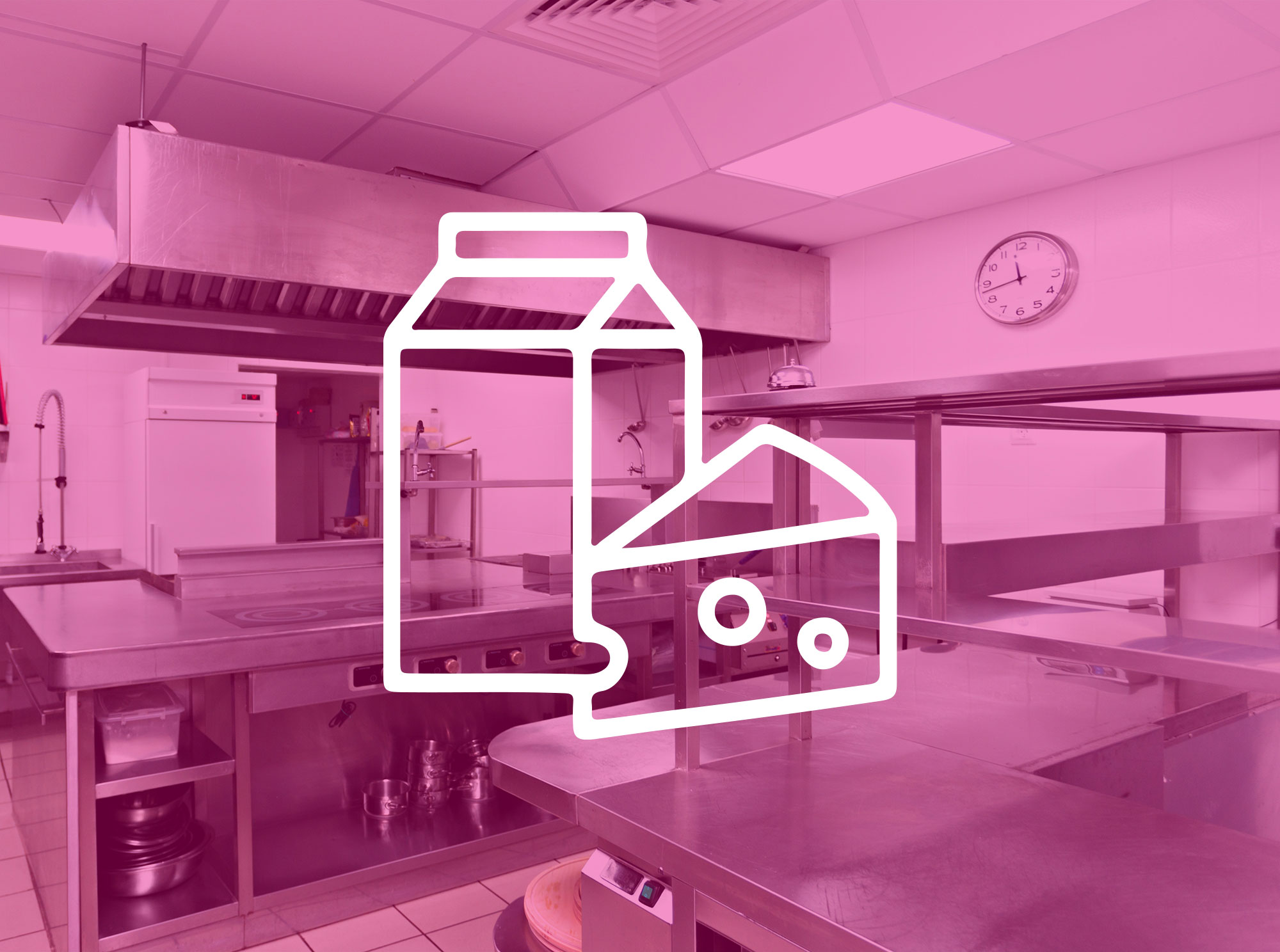 Gewerbeküche mit Edelstahlflächen – Sonderlösungen aus lebensmittelechten Planen für höchste Hygienestandards.